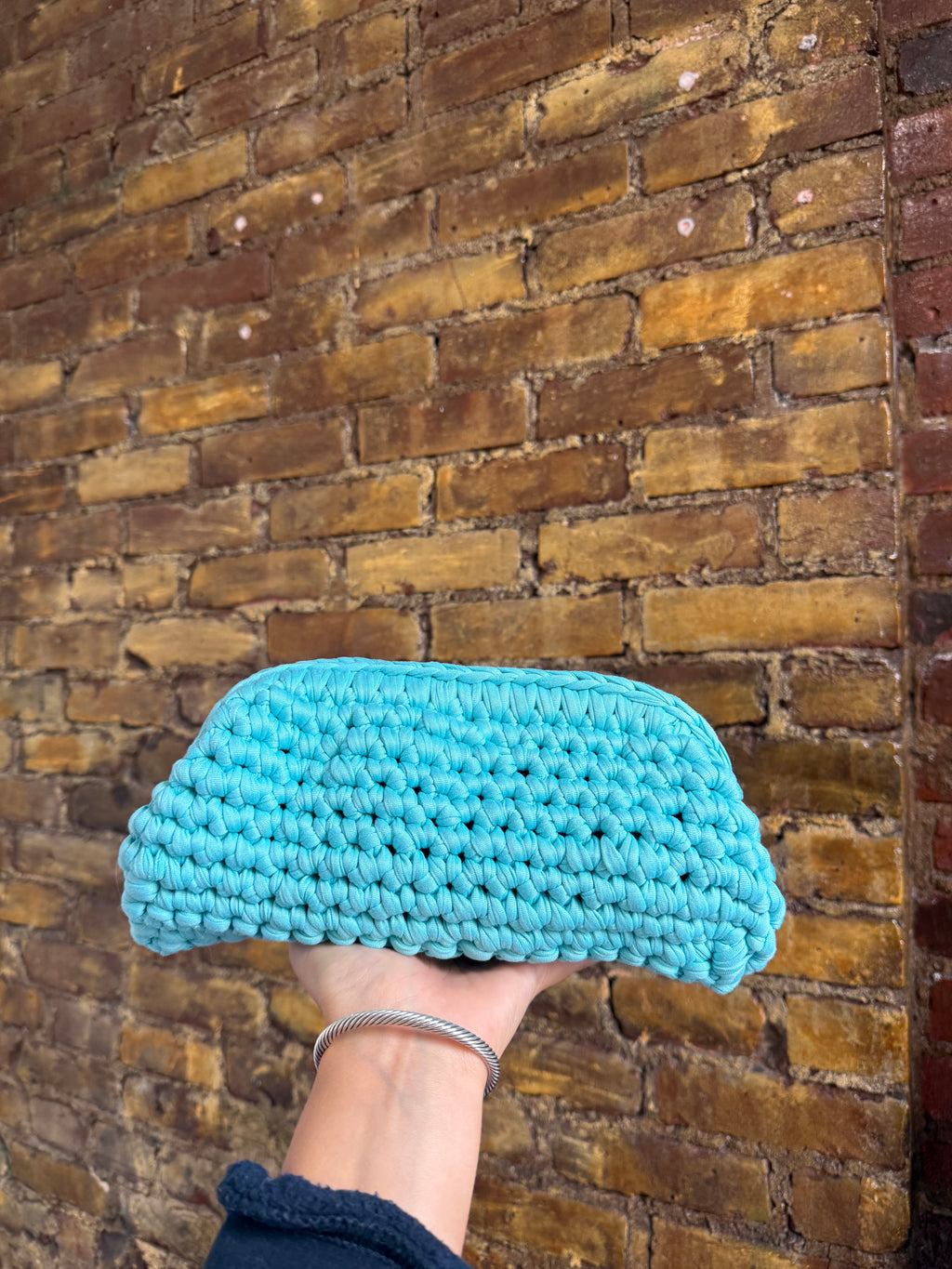 Handmade Crochet Medium Clutch