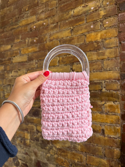 Handmade Crochet Pouch Bag