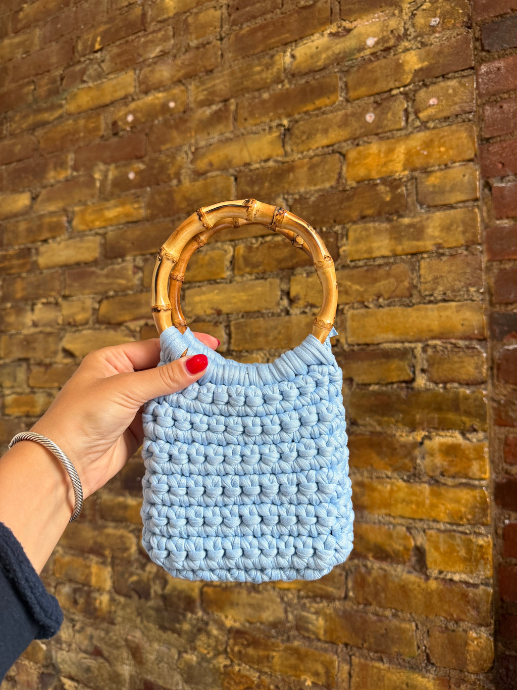 Handmade Crochet Pouch Bag