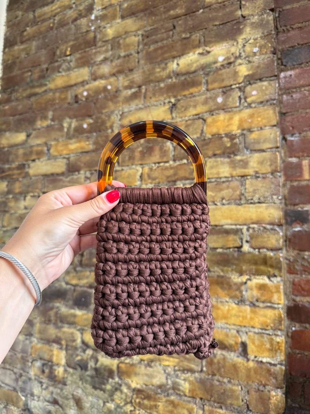 Handmade Crochet Pouch Bag