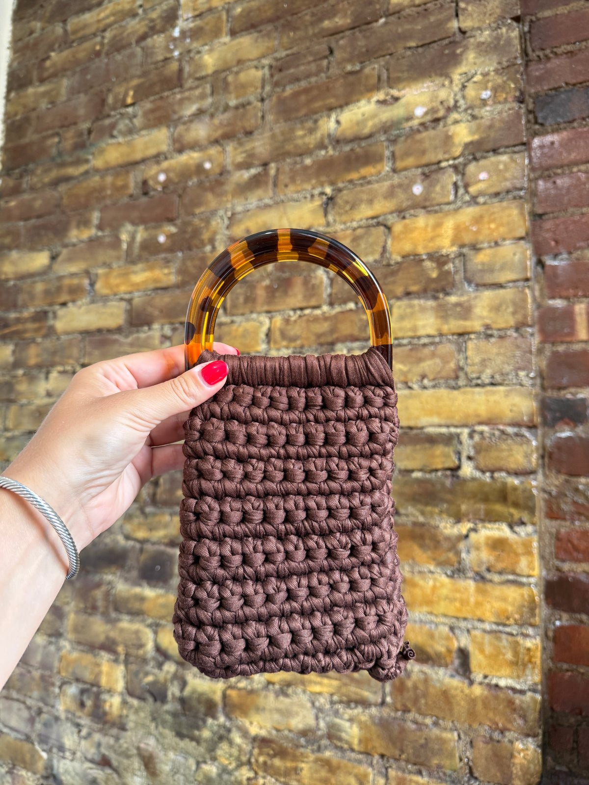 Handmade Crochet Pouch Bag