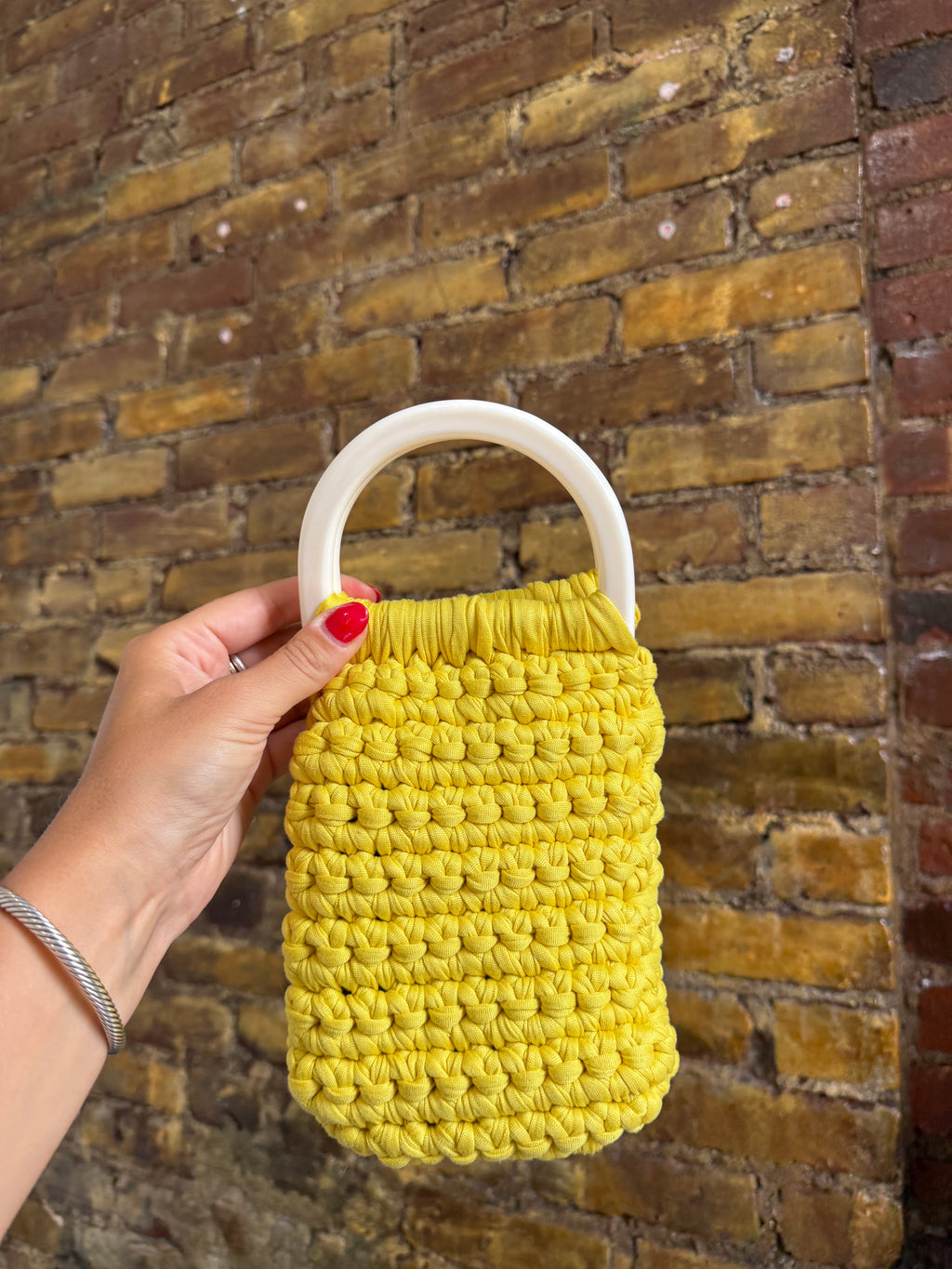 Handmade Crochet Pouch Bag