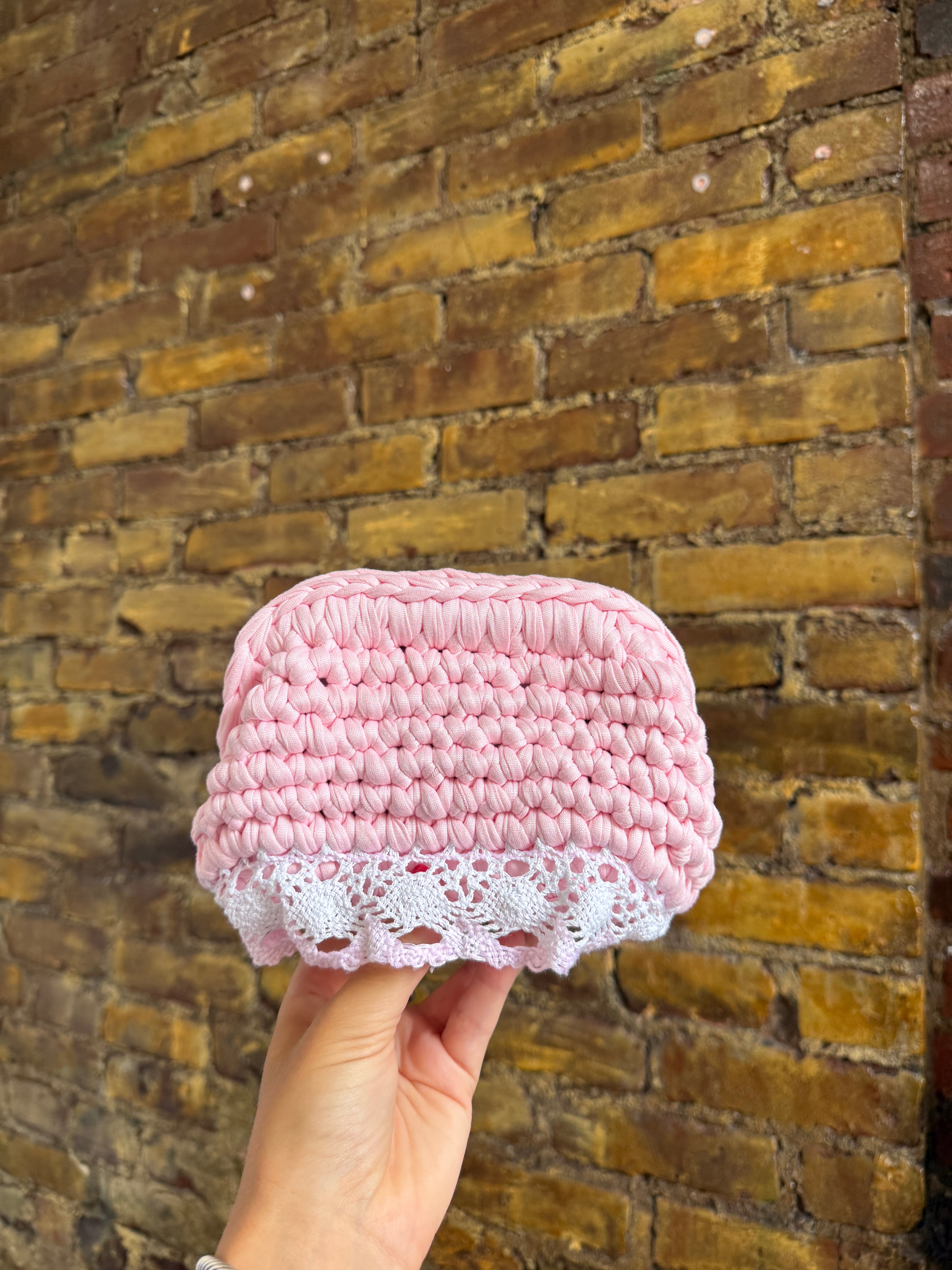 Handmade Crochet Small Clutch