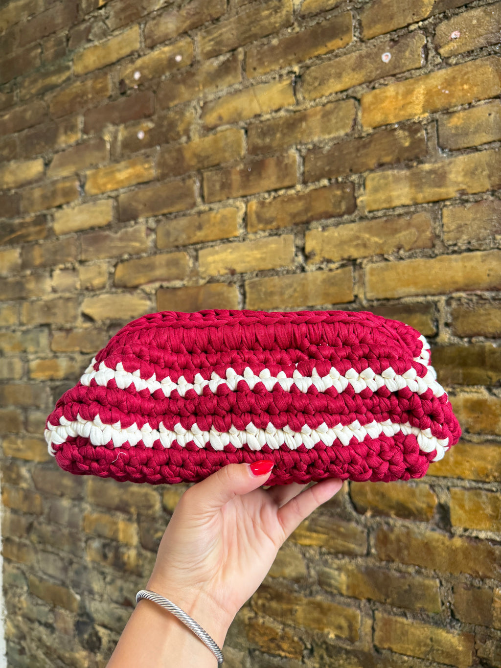 Handmade Crochet Medium Clutch