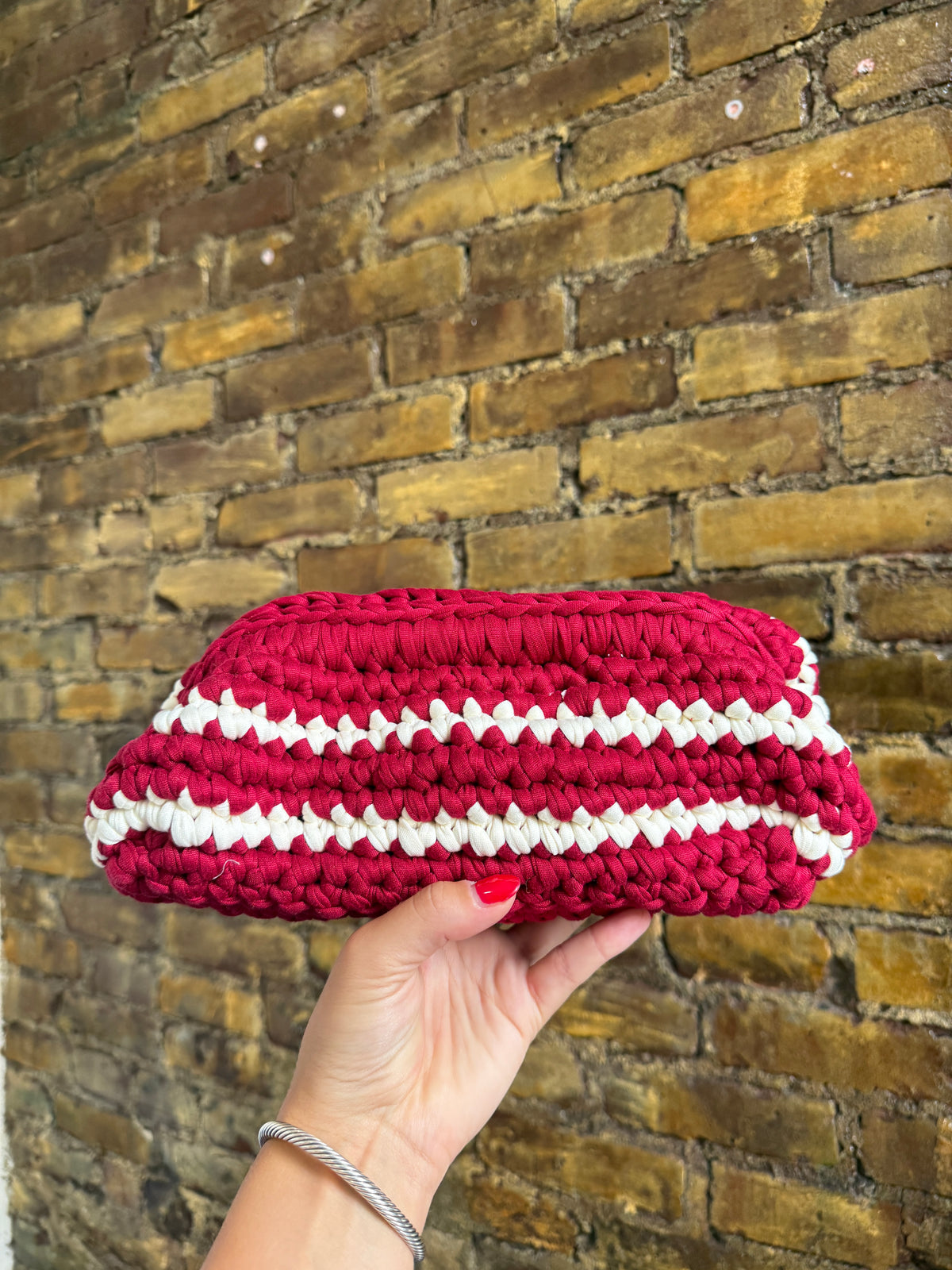 Handmade Crochet Medium Clutch