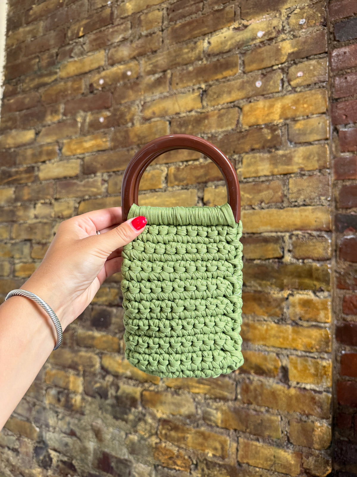 Handmade Crochet Pouch Bag