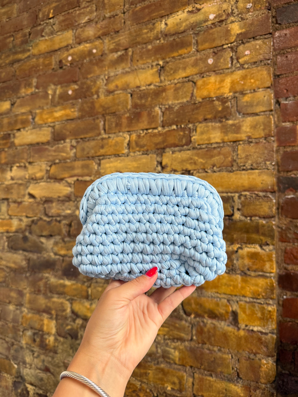 Handmade Crochet Small Clutch